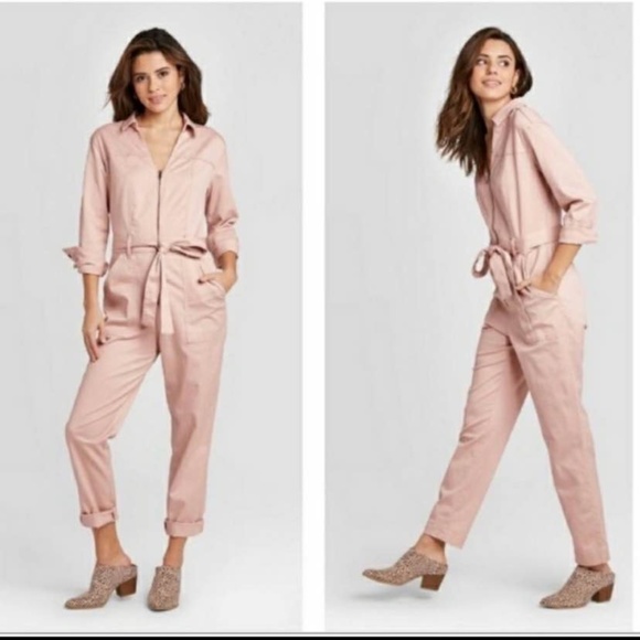 Universal Thread Pants - NEW Universal Thread Pink Longsleeve Boilersuit